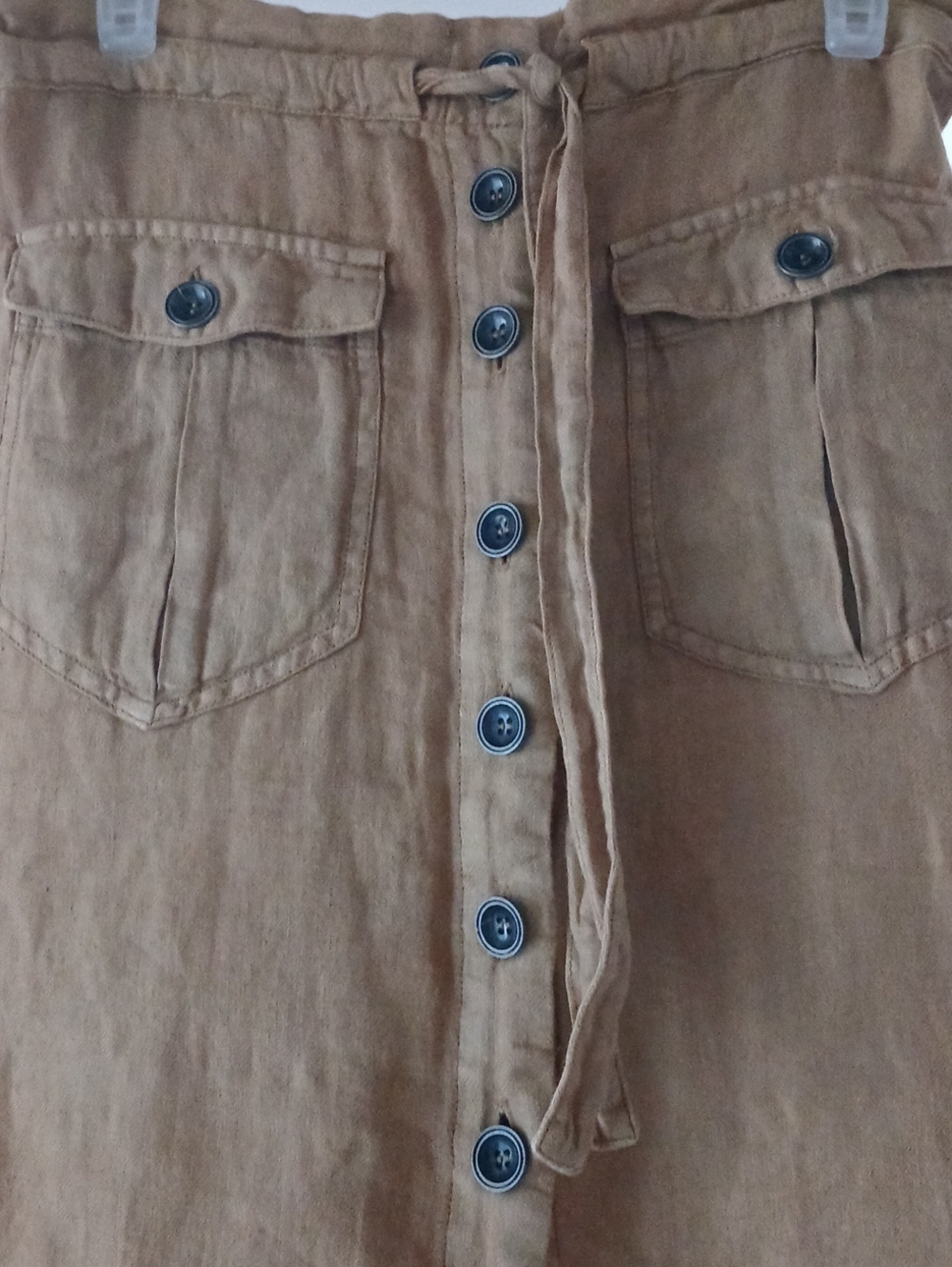 Free People XS Linen Skirt - Picture 4 of 10